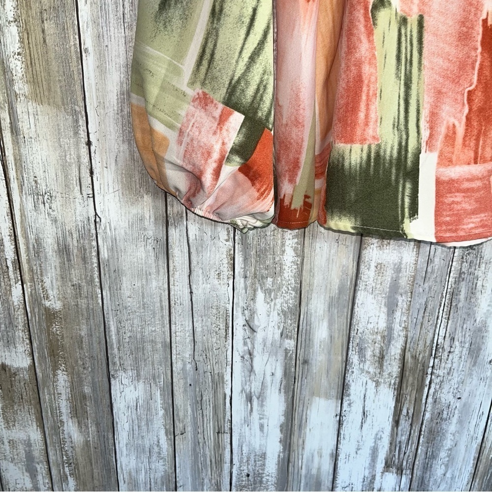 Entro Abstract Printed Blouse - Picture 3 of 5